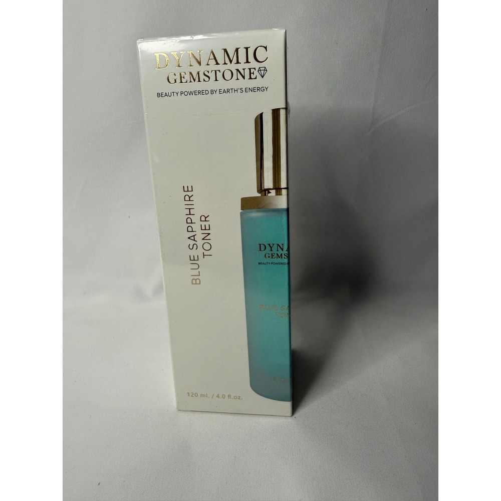 Dynamic Gemstone Blue Sapphire Toner 4oz 120ml New in Box Skincare